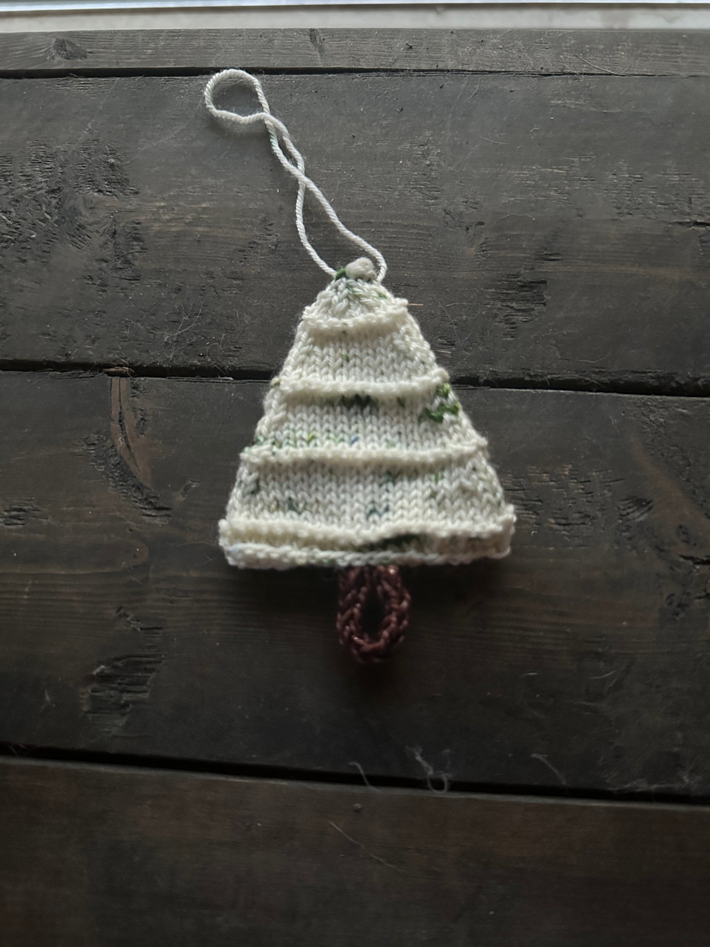 Knit tree ornament - PDF