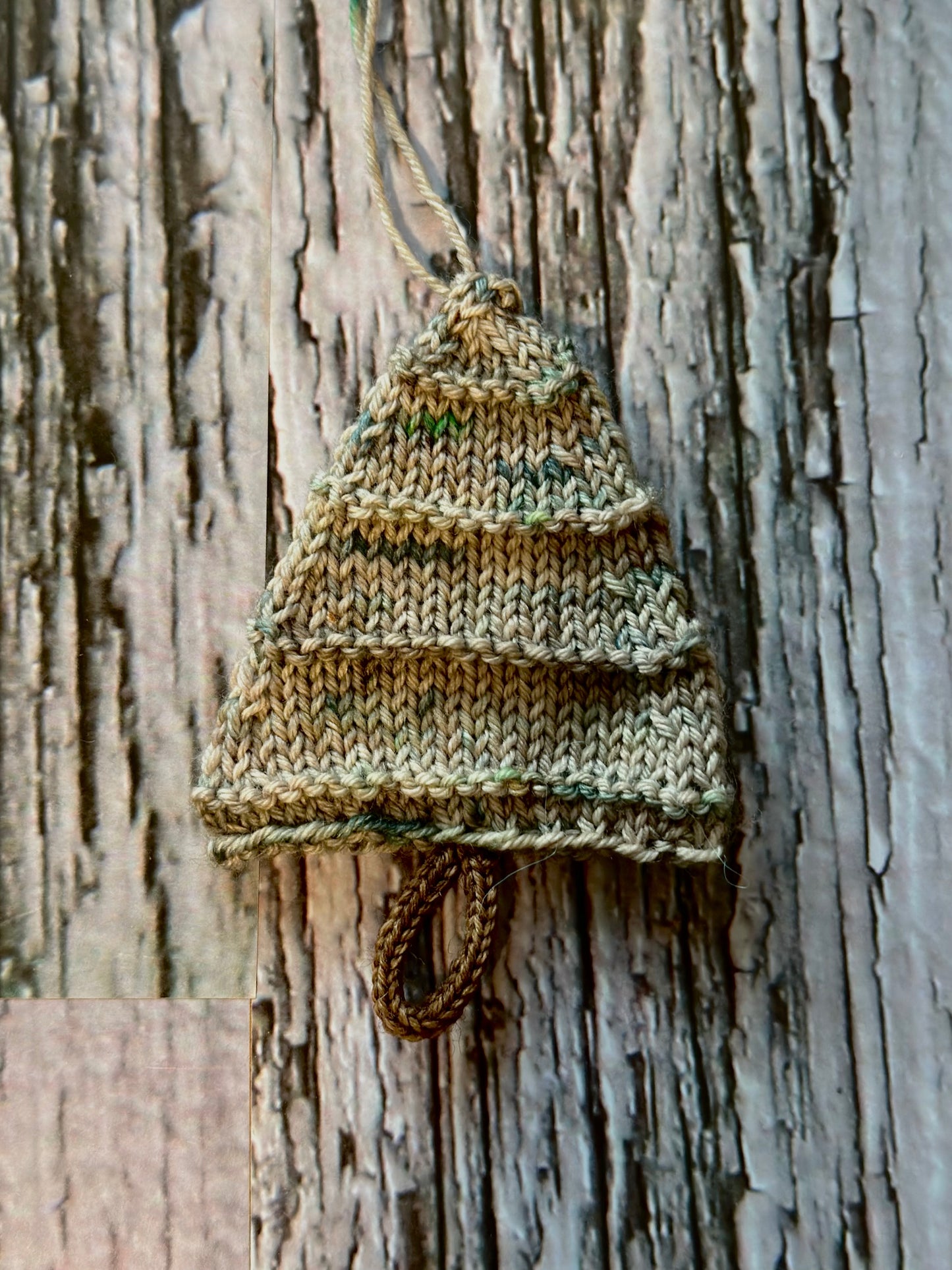 Knit tree ornament - PDF
