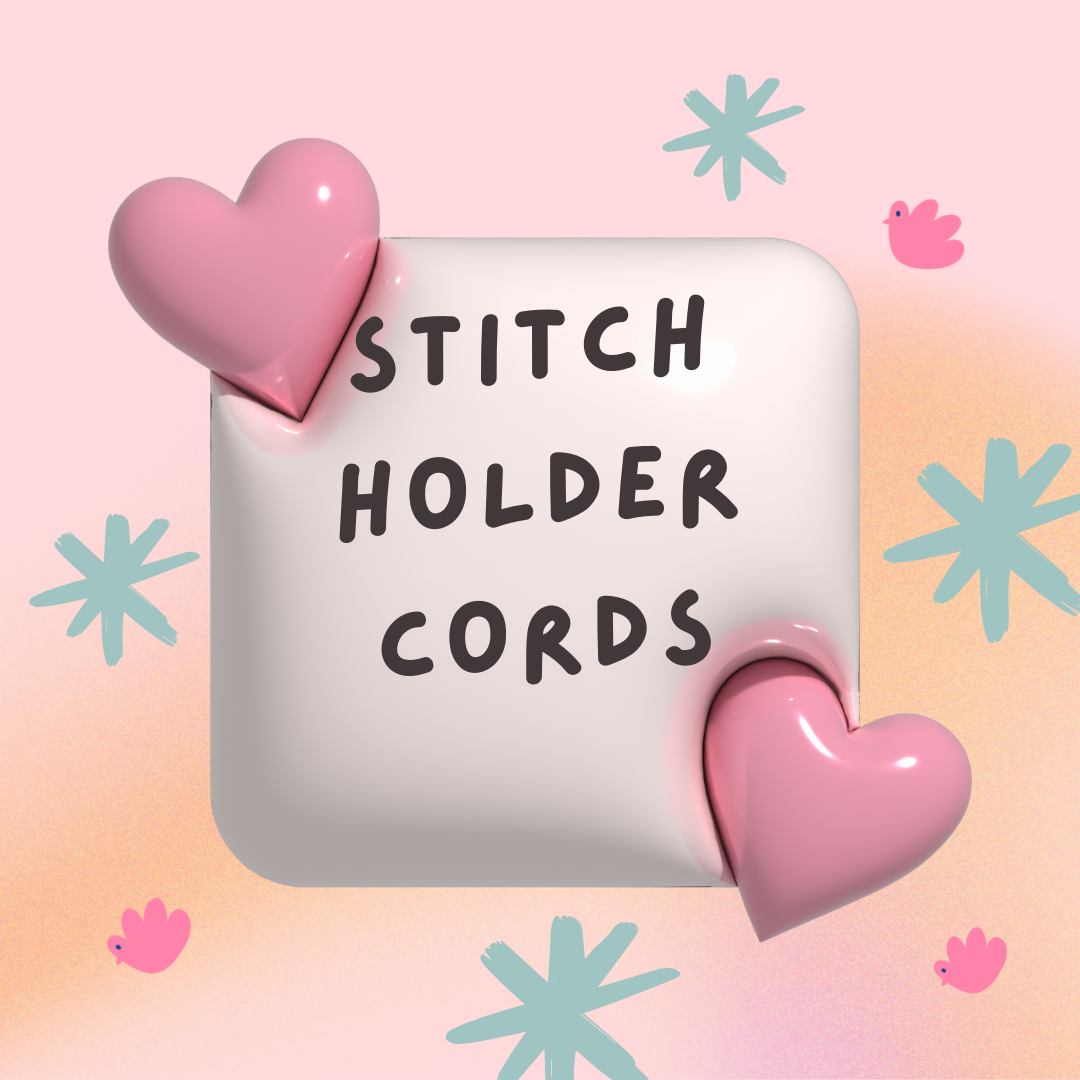 Live Stitch Holder Cords 4.00mm and SMALLER
