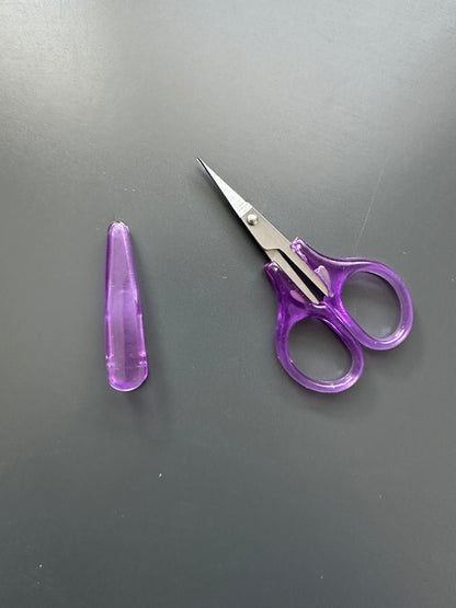 scissors with protective cover