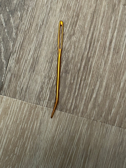 Darning needle - Bent tip