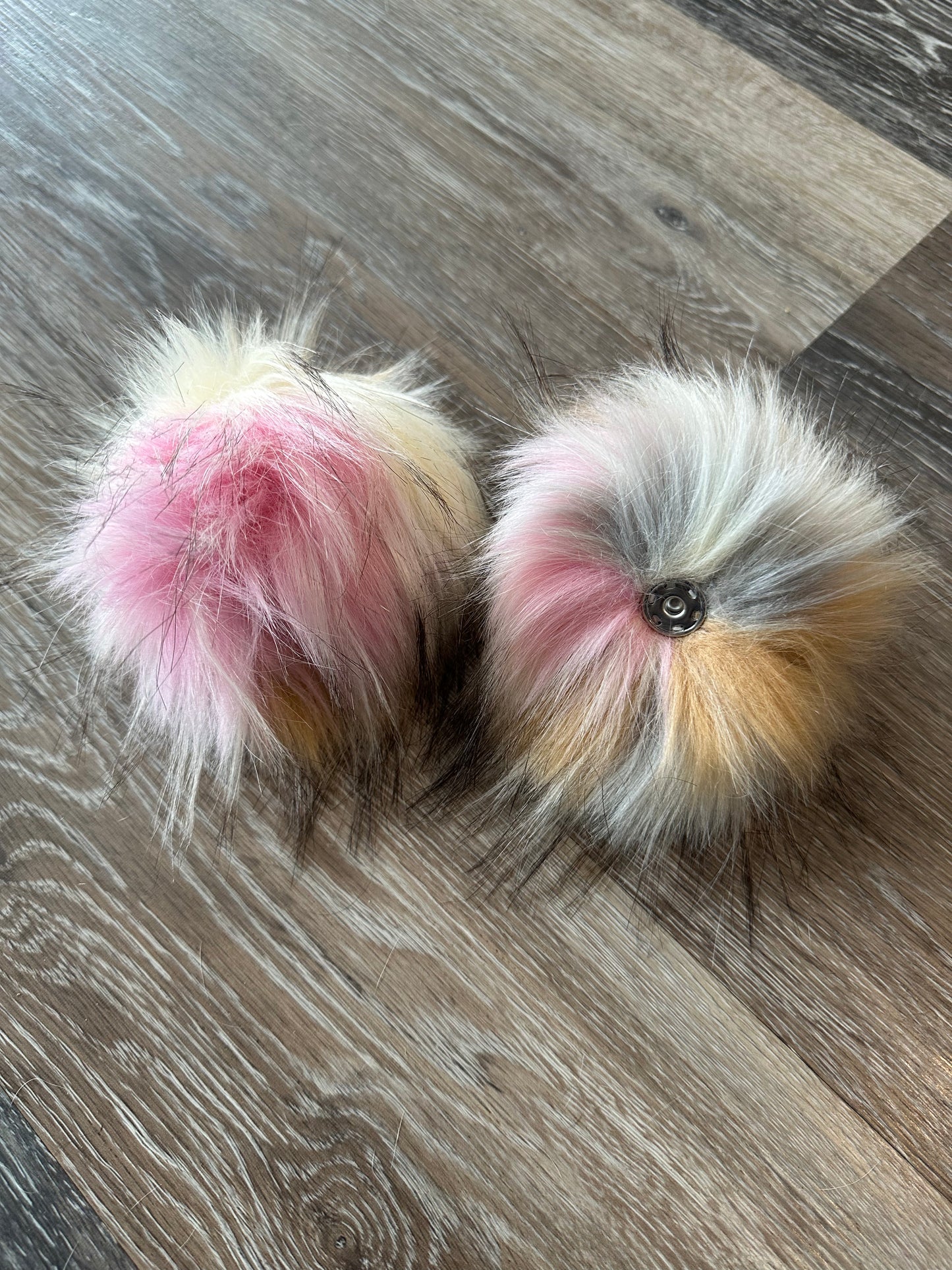 Faux Fur Pom poms