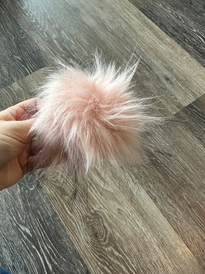 Faux Fur Pom poms