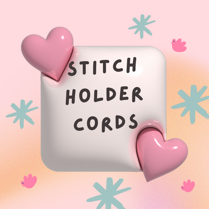 Live Stitch Holder Cords 4.00mm and SMALLER
