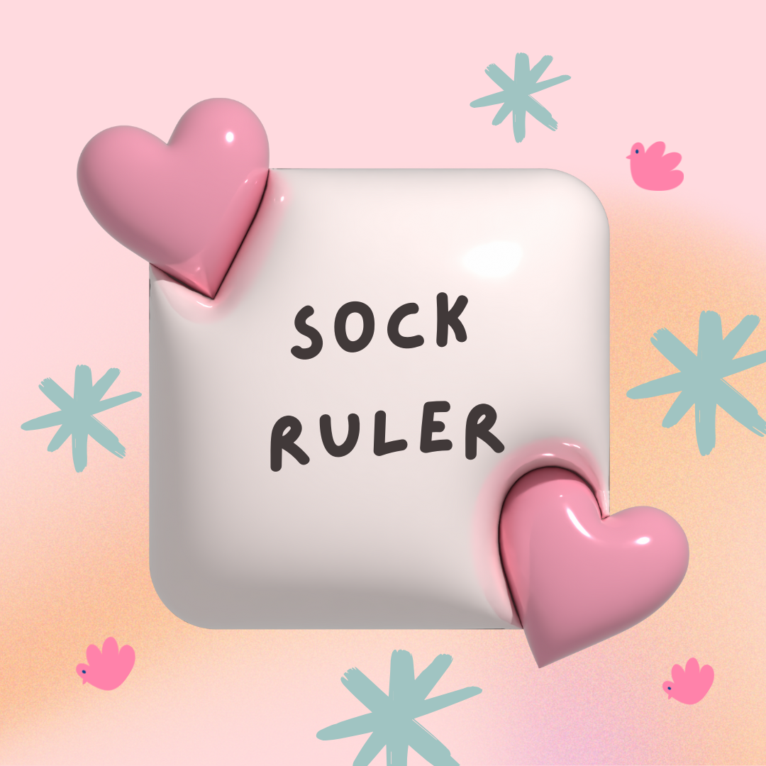 Wooden Sock Ruler